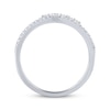 Thumbnail Image 3 of Now + Forever Diamond Three-Row Anniversary Ring 1/3 ct tw 10K White Gold