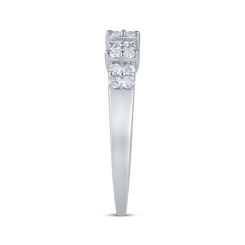 Main Image 2 of Now + Forever Diamond Anniversary Ring 3/8 ct tw 10K White Gold