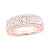 Thumbnail Image 1 of Now + Forever Diamond Twist Anniversary Ring 1/2 ct tw 10K Two-Tone Gold