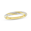 Thumbnail Image 1 of Now + Forever Diamond Twist Anniversary Ring 1/4 ct tw 10K Yellow Gold