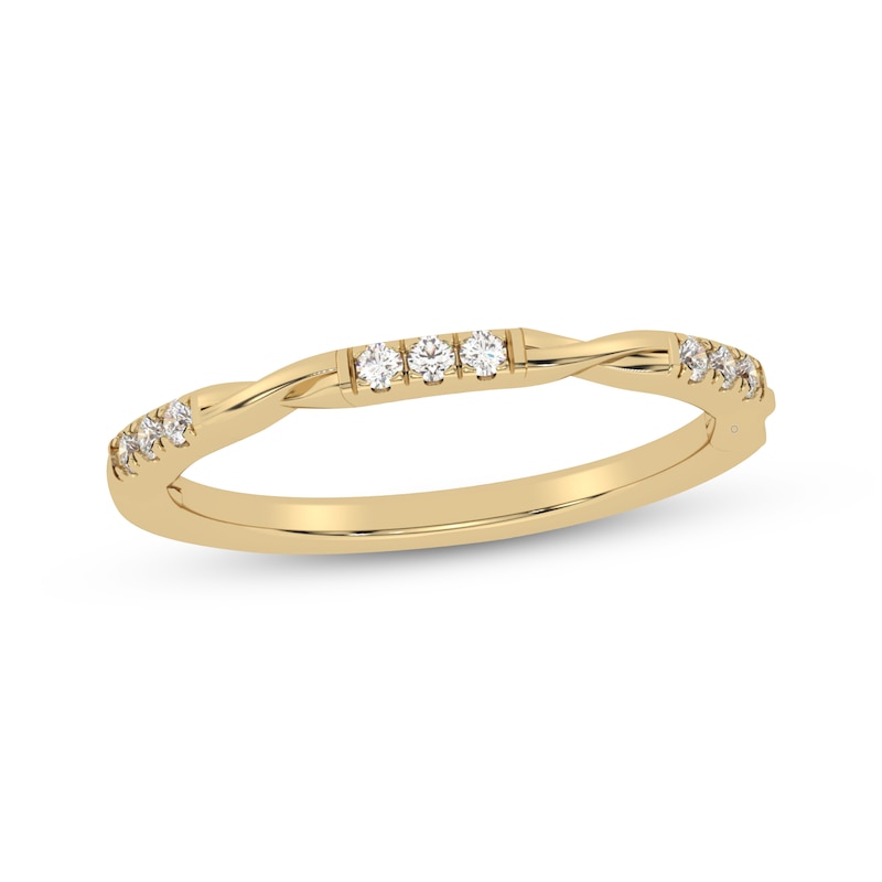 Main Image 1 of Now + Forever Diamond Anniversary Ring 1/6 ct tw 10K Yellow Gold