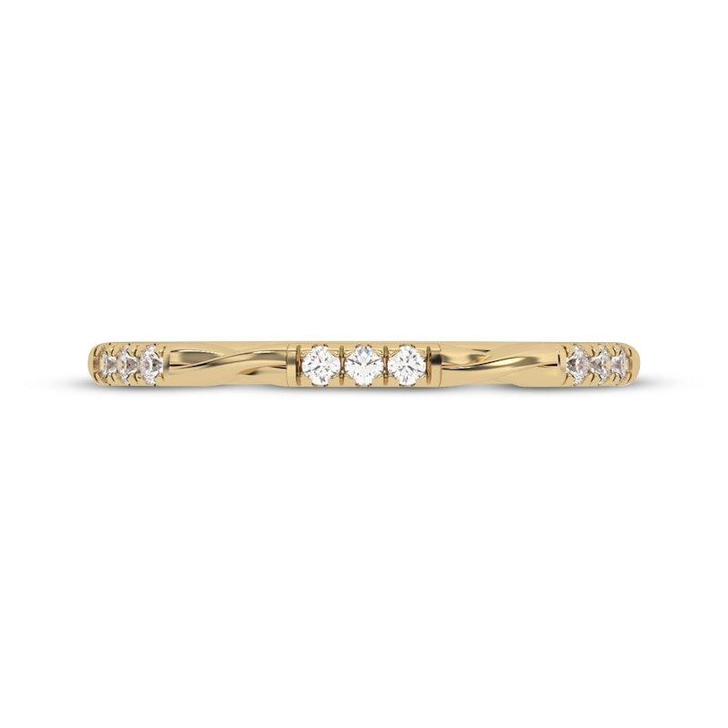 Main Image 3 of Now + Forever Diamond Anniversary Ring 1/6 ct tw 10K Yellow Gold