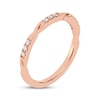 Thumbnail Image 2 of Now + Forever Diamond Anniversary Ring 1/6 ct tw 10K Rose Gold