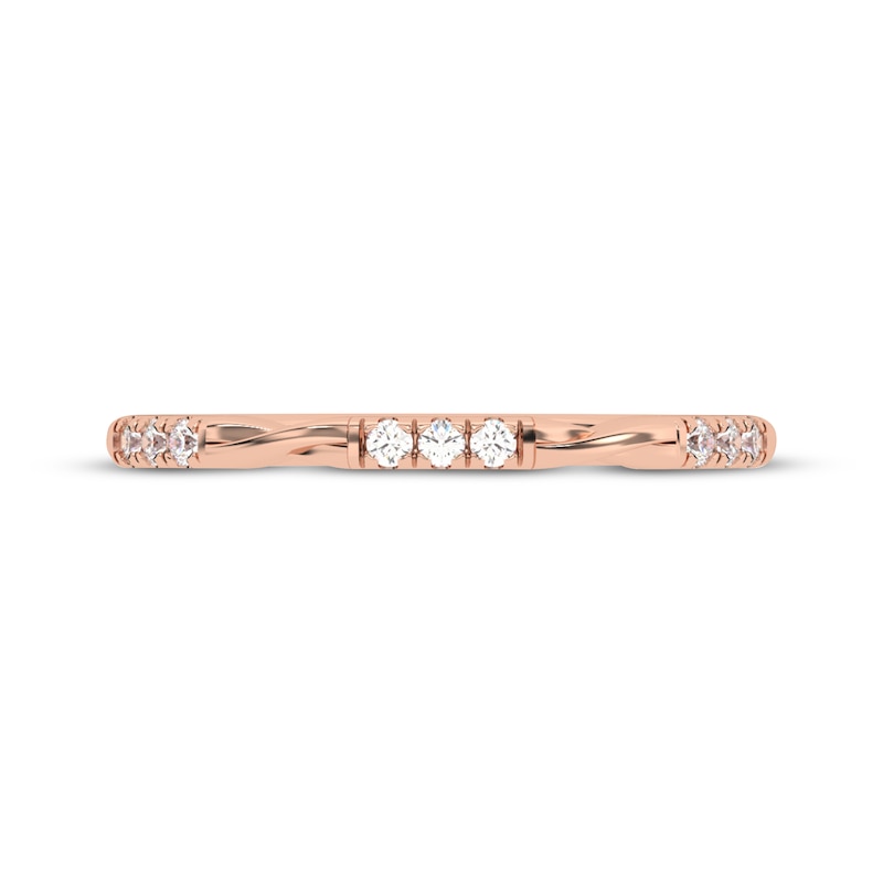 Main Image 3 of Now + Forever Diamond Anniversary Ring 1/6 ct tw 10K Rose Gold