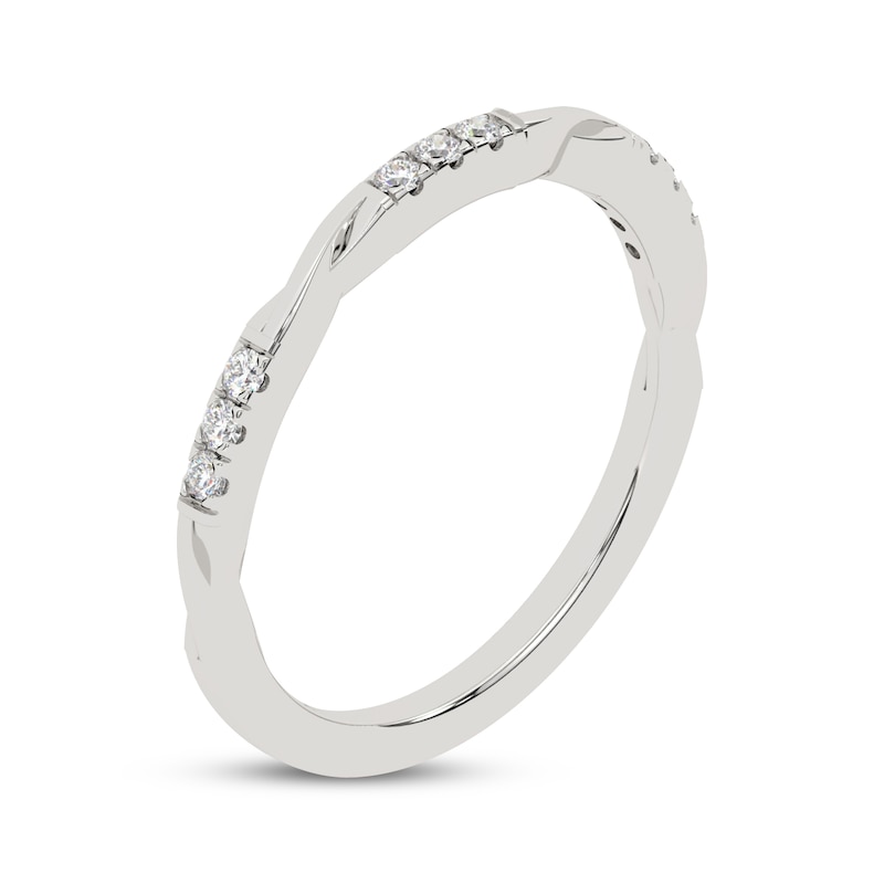Main Image 2 of Now + Forever Diamond Anniversary Ring 1/6 ct tw 10K White Gold