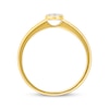 Thumbnail Image 3 of Multi-Diamond Promise Ring 1/10 ct tw 10K Yellow Gold