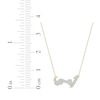 Thumbnail Image 6 of Diamond Arabic &quot;Mother&quot; Necklace 1/5 ct tw 10K Yellow Gold 18&quot;