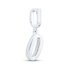 Thumbnail Image 3 of Charmed Memories Number 0 Charm Sterling Silver