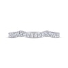 Thumbnail Image 3 of THE LEO Legacy Lab-Grown Diamond Contour Wedding Band 1/5 ct tw 14K White Gold