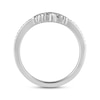 Thumbnail Image 4 of True Fans New Orleans Saints 1/15 ct tw Diamond Ring Sterling Silver