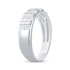 Thumbnail Image 2 of Now + Forever Men's Diamond Wedding Band 5/8 ct tw 10K White Gold