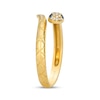 Thumbnail Image 2 of Le Vian Blue Sapphire Snake Bypass Ring 1/10 ct tw Diamond 14K Honey Gold