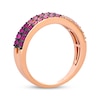 Thumbnail Image 3 of Le Vian Pink Sapphire Ombré Ring 14K Strawberry Gold