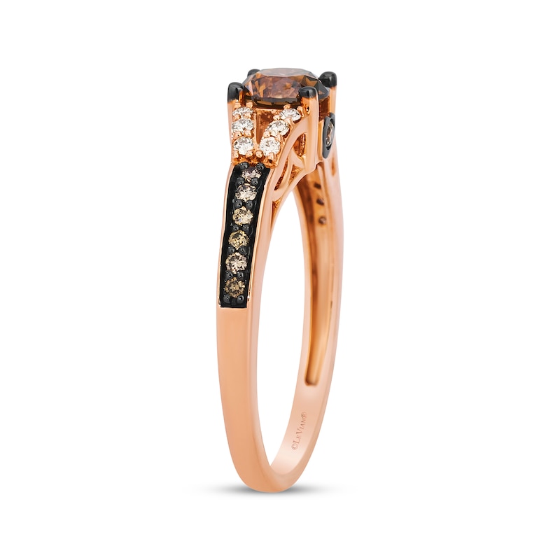 Main Image 2 of Le Vian Diamond Ring 7/8 ct tw 14K Strawberry Gold