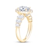 Thumbnail Image 2 of Now + Forever Lab-Grown Diamonds Oval-Cut Halo Engagement Ring 3-1/2 ct tw 14K Yellow Gold