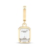 Thumbnail Image 1 of Charmed Memories Emerald-Cut Cubic Zirconia Charm 10K Yellow Gold