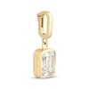 Thumbnail Image 2 of Charmed Memories Emerald-Cut Cubic Zirconia Charm 10K Yellow Gold