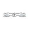 Thumbnail Image 3 of Now + Forever Lab-Grown Diamonds Anniversary Station Ring 1-1/4 ct tw 14K White Gold