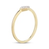 Thumbnail Image 2 of STUDIO BY KAY Lab-Grown Diamond Ring 1/10 ct tw 24K Yellow Gold Vermeil Sterling Silver