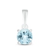 Thumbnail Image 0 of Aquamarine Birthstone Pendant Sterling Silver