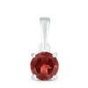Thumbnail Image 1 of Garnet Birthstone Pendant Sterling Silver