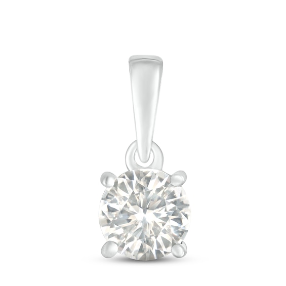 Lab-Created Sapphire Birthstone Pendant Sterling Silver