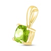 Thumbnail Image 2 of Peridot Birthstone Pendant 10K Yellow Gold