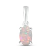 Thumbnail Image 1 of Lab-Created Opal Birthstone Pendant Sterling Silver