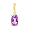 Thumbnail Image 0 of Amethyst Birthstone Pendant 10K Yellow Gold