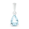 Thumbnail Image 1 of Aquamarine Birthstone Pendant Sterling Silver