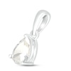 Thumbnail Image 2 of White Lab-Created Sapphire Birthstone Pendant Sterling Silver
