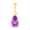 Thumbnail Image 1 of Amethyst Birthstone Pendant 10K Yellow Gold