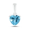 Thumbnail Image 0 of Swiss Blue Topaz Birthstone Pendant Sterling Silver