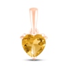 Thumbnail Image 1 of Citrine Birthstone Pendant 10K Rose Gold