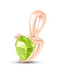 Thumbnail Image 2 of Peridot Birthstone Pendant 10K Rose Gold