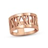 Thumbnail Image 1 of Roman Numeral Ring 14K Rose Gold
