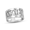 Thumbnail Image 1 of Roman Numeral Ring Sterling Silver
