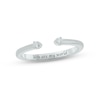 Thumbnail Image 1 of Diamond Deconstructed Promise Ring 1/20 ct tw Round-cut Sterling Silver