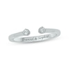 Thumbnail Image 0 of Diamond Deconstructed Promise Ring 1/10 ct tw Round-cut Sterling Silver