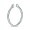 Thumbnail Image 2 of Diamond Deconstructed Promise Ring 1/10 ct tw Round-cut Sterling Silver