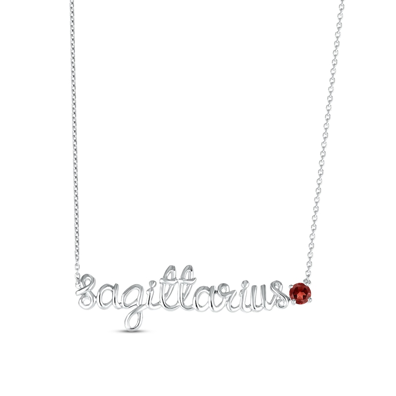 Zodiac Sagittarius Necklace Sterling Silver 18" Kay