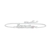 Thumbnail Image 1 of Lab-Created Opal Zodiac Taurus Bolo Bracelet Sterling Silver 9.5&quot;