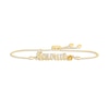 Thumbnail Image 0 of Citrine Zodiac Taurus Bolo Bracelet 10K Yellow Gold 9.5"