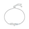 Thumbnail Image 1 of Aquamarine Zodiac Virgo Bolo Bracelet Sterling Silver 9.5&quot;