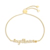Thumbnail Image 1 of Citrine Zodiac Sagittarius Bolo Bracelet 10K Yellow Gold 9.5&quot;