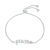 Thumbnail Image 1 of Lab-Created Opal Zodiac Pisces Bolo Bracelet Sterling Silver 9.5&quot;