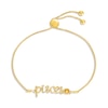 Thumbnail Image 0 of Citrine Zodiac Pisces Bolo Bracelet 10K Yellow Gold 9.5"