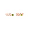 Thumbnail Image 1 of Peridot &quot;Mrs.&quot; Earrings 10K Rose Gold