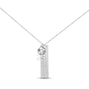 Thumbnail Image 3 of Men's Name Tag Sports Necklace Sterling Silver 20&quot;