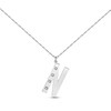 Thumbnail Image 1 of Diamond Initial 1/20 ct tw Necklace Sterling Silver 18&quot;